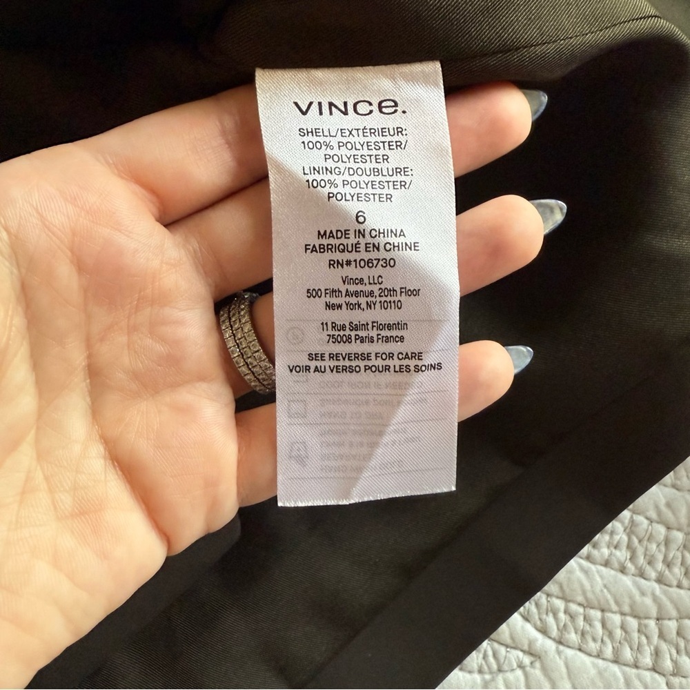 Vince - Boyfriend Blazer - Deep Laurel (Green) - Picture 6 of 14